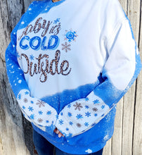 Load image into Gallery viewer, Baby its cold outside crewneck sweatshirt