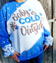 Load image into Gallery viewer, Baby its cold outside crewneck sweatshirt