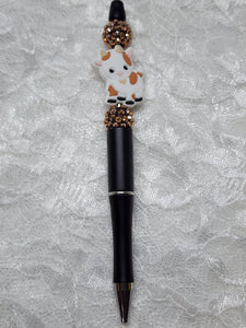 Baby goat beaded pen