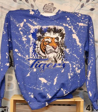 Tigers Bleached Crewneck