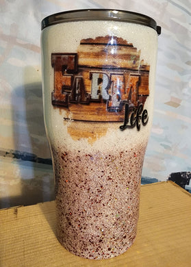 Farm life 20 oz tumbler